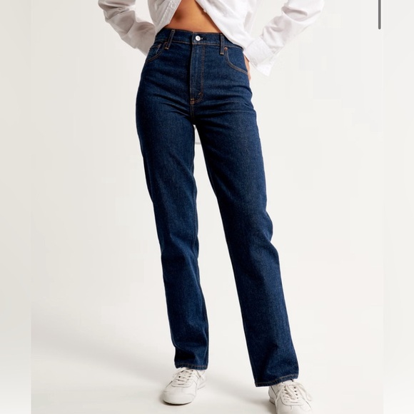 Abercrombie High Rise Straight - Picture 1 of 7